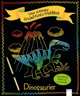 Abbildung von Röhling | Mein schönster Krickel-Kratz-Malblock. Dinosaurier | 1. Auflage | 2021 | beck-shop.de