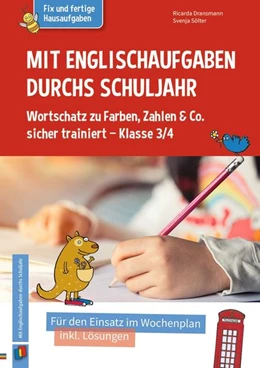 Abbildung von Dransmann / Sölter | Mit Englischaufgaben durchs Schuljahr ? Wortschatz zu Farben, Zahlen & Co. sicher trainiert ? Klasse 3/4 | 1. Auflage | 2021 | beck-shop.de