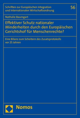 Abbildung von Baumgart | Effektiver Schutz nationaler Minderheiten durch den Europäischen Gerichtshof für Menschenrechte? | 1. Auflage | 2021 | beck-shop.de