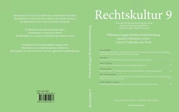 Abbildung von Löhnig / Gschwend | Rechtskultur 9 | 1. Auflage | 2021 | beck-shop.de