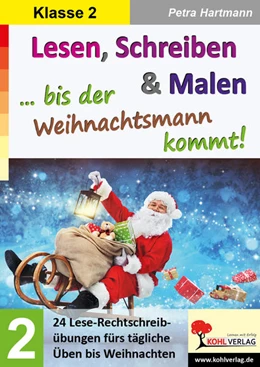 Abbildung von Hartmann | Lesen, Schreiben und Malen ... bis der Weihnachtsmann kommt! / Klasse 2 | 1. Auflage | 2020 | beck-shop.de
