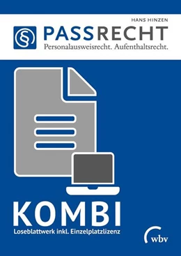 Abbildung von Hinzen | PASSRECHT - Grundwerk Personalausweisrecht. Aufenthaltsrecht | 4. Auflage | 2021 | beck-shop.de