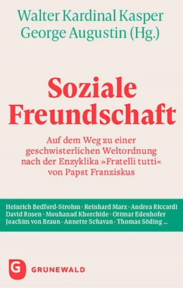 Abbildung von Kardinal Kasper / Augustin | Soziale Freundschaft | 1. Auflage | 2021 | beck-shop.de