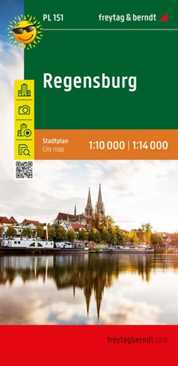 Abbildung von Regensburg, Stadtplan 1:14.000 | 1. Auflage | 2021 | beck-shop.de