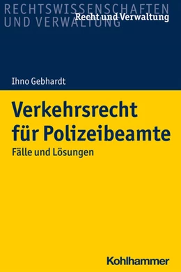 Abbildung von Gebhardt | Verkehrsrecht für Polizeibeamte | 1. Auflage | 2025 | beck-shop.de