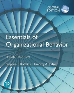 Abbildung von Robbins / Judge | Essentials of Organizational Behaviour, Global Edition | 15. Auflage | 2021 | beck-shop.de