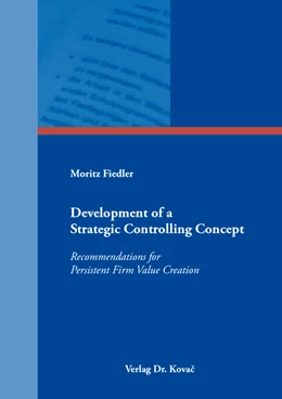 Abbildung von Fiedler | Development of a Strategic Controlling Concept | 1. Auflage | 2021 | 220 | beck-shop.de