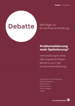 Abbildung von Ebner von Eschenbach / Kondratjuk | Problematisierung statt Optimierung? | 1. Auflage | 2022 | 1 | beck-shop.de