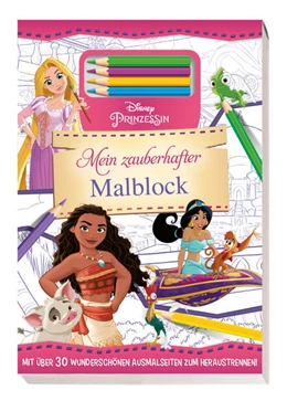 Abbildung von Disney Prinzessin: Mein zauberhafter Malblock | 1. Auflage | 2021 | beck-shop.de