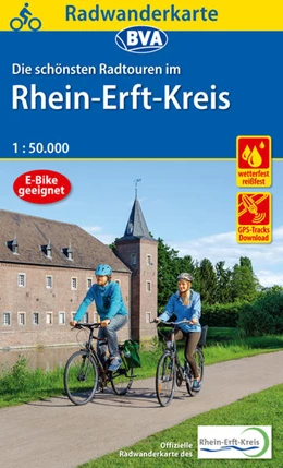 Abbildung von Radwanderkarte BVA Die schönsten Radtouren im Rhein-Erft-Kreis 1:50.000, reiß- und wetterfest, GPS-Tracks Download | 3. Auflage | 2021 | beck-shop.de