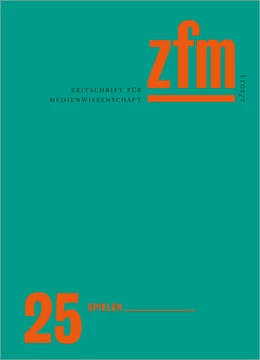 Abbildung von Gesellschaft für Medienwissenschaft e. V. | Zeitschrift für Medienwissenschaft 25 | 1. Auflage | 2021 | beck-shop.de