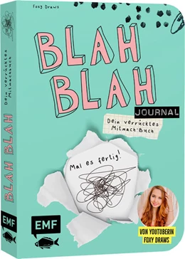 Abbildung von Foxy Draws | Blah Blah Journal - Dein verrücktes Mitmach-Buch - Mal es fertig! Von YouTuberin Foxy Draws | 1. Auflage | 2021 | beck-shop.de
