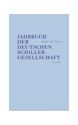 Abbildung von Honold / Lubkoll | Jahrbuch der Deutschen Schillergesellschaft 65/2021 | 1. Auflage | 2022 | beck-shop.de