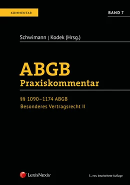 Abbildung von Schwimann / Auer-Mayer | ABGB Praxiskommentar - Band 7 | 5. Auflage | 2021 | beck-shop.de