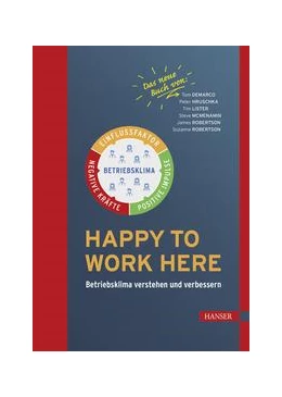 Abbildung von Demarco / Hruschka | Happy to work here | 1. Auflage | 2021 | beck-shop.de