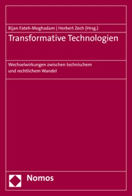 Abbildung von Fateh-Moghadam / Zech | Transformative Technologien | 1. Auflage | 2021 | beck-shop.de