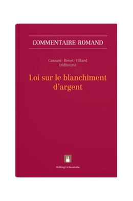 Abbildung von Cassani / Bovet | Loi sur le blanchiment d'argent: LBA | 1. Auflage | 2021 | beck-shop.de