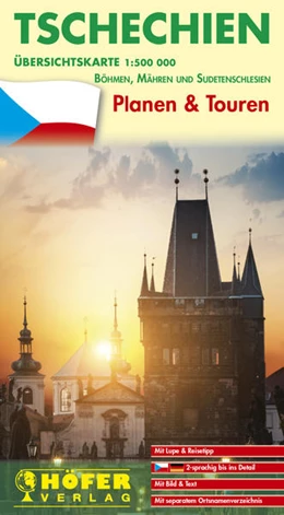 Abbildung von Höfer | Übersichtskarte Tschechien - CZ 444 1:500 000 | 2. Auflage | 2025 | beck-shop.de