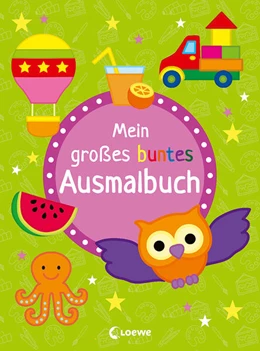 Abbildung von Mein großes buntes Ausmalbuch (Eule) | 1. Auflage | 2021 | beck-shop.de