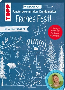 Abbildung von Pedevilla | Vorlagenmappe Fensterdeko mit dem Kreidemarker - Frohes Fest! | 1. Auflage | 2021 | beck-shop.de