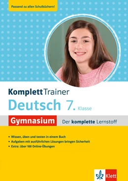 Abbildung von Klett KomplettTrainer Gymnasium Deutsch 7. Klasse | 1. Auflage | 2021 | beck-shop.de