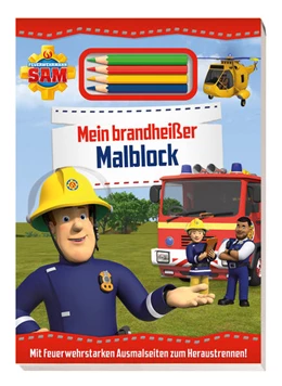 Abbildung von Feuerwehrmann Sam: Mein brandheißer Malblock | 1. Auflage | 2021 | beck-shop.de
