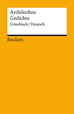 Abbildung von Archilochos / Steinmann | Gedichte | 1. Auflage | 2021 | beck-shop.de
