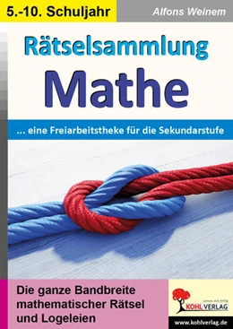 Abbildung von Weinem | Rätselsammlung Mathe | 1. Auflage | 2021 | beck-shop.de