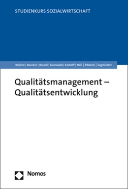 Abbildung von Wöhrle / Boecker | Qualitätsmanagement - Qualitätsentwicklung | 1. Auflage | 2021 | beck-shop.de