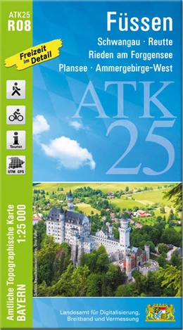 Abbildung von Füssen 1:25 000 | 1. Auflage | 2021 | beck-shop.de