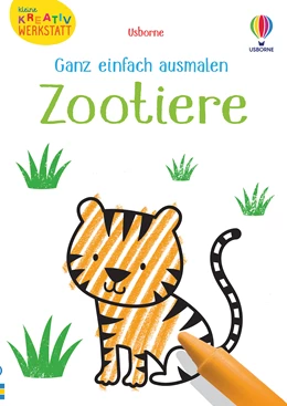 Abbildung von Robson | Kleine Kreativ-Werkstatt - Ganz einfach ausmalen: Zootiere | 1. Auflage | 2021 | beck-shop.de