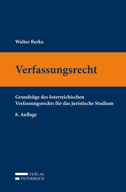 Abbildung von Berka | Verfassungsrecht | 8. Auflage | 2021 | beck-shop.de