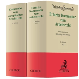 Abbildung von Erfurter Kommentar zum Arbeitsrecht (22. Aufl.) + Kommentar zum europäischen Arbeitsrecht (4. Aufl.) • Set | | 2022 | beck-shop.de