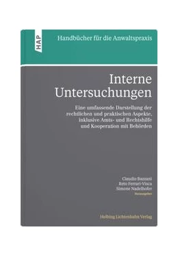 Abbildung von Bazzani / Ferrari-Visca | Interne Untersuchungen | | 2022 | beck-shop.de