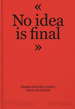 Abbildung von Schumann / Bonke | The Talks - No Idea Is Final | 1. Auflage | 2021 | beck-shop.de