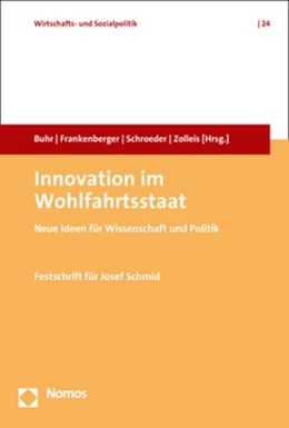 Abbildung von Buhr / Frankenberger | Innovation im Wohlfahrtsstaat | 1. Auflage | 2021 | beck-shop.de