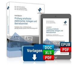 Abbildung von Handbuch Prüfung ortsfester elektrischer Anlagen und Betriebsmittel | 1. Auflage | 2021 | beck-shop.de