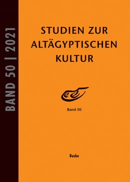 Abbildung von Kahl / Kloth | Studien zur Altägyptischen Kultur Band 50 | 1. Auflage | 2022 | beck-shop.de