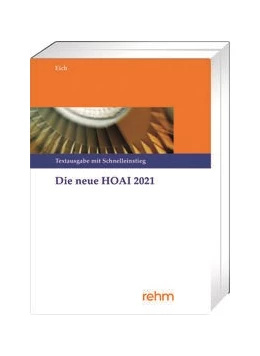 Abbildung von Eich | Die neue HOAI 2021 | 3. Auflage | 2021 | beck-shop.de