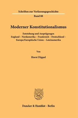 Abbildung von Dippel | Moderner Konstitutionalismus | 1. Auflage | 2021 | beck-shop.de