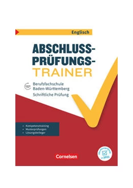 Abbildung von Schappert | Abschlussprüfung Englisch A2/B1. Berufsfachschule Baden-Württemberg - Schülerheft | 1. Auflage | 2021 | beck-shop.de