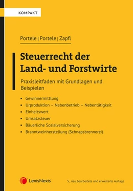 Abbildung von Portele / Zapfl | Steuerrecht der Land- und Forstwirte | 5. Auflage | 2021 | beck-shop.de