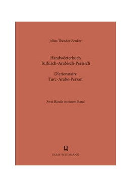 Abbildung von Zenker | Handwörterbuch Türkisch-Arabisch-Persisch | 1. Auflage | 2021 | beck-shop.de