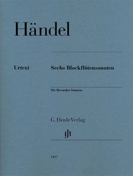 Abbildung von Schaper / Scheideler | Händel, Georg Friedrich - Sechs Blockflötensonaten | 1. Auflage | 2021 | beck-shop.de