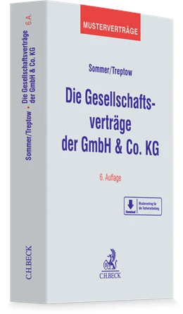 Abbildung von Sommer / Treptow | Die Gesellschaftsverträge der GmbH & Co. KG | 6. Auflage | 2025 | beck-shop.de