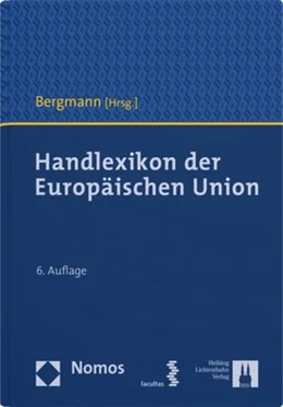 Abbildung von Bergmann | Handlexikon der Europäischen Union | 6. Auflage | 2021 | beck-shop.de