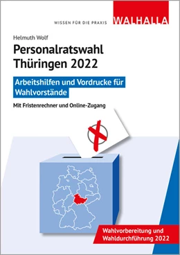 Abbildung von Wolf | Personalratswahl Thüringen 2022 • CD-ROM | 3. Auflage | 2021 | beck-shop.de