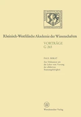 Abbildung von Mikat | Geisteswissenschaften | 1. Auflage | 2013 | beck-shop.de
