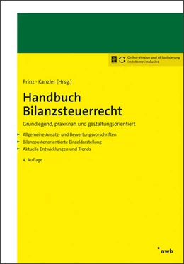 Abbildung von Prinz / Kanzler (Hrsg.) | Handbuch Bilanzsteuerrecht | 4. Auflage | 2021 | beck-shop.de