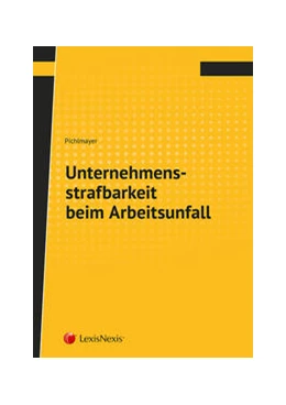 Abbildung von Pichlmayer | Unternehmensstrafbarkeit beim Arbeitsunfall | 1. Auflage | 2017 | beck-shop.de